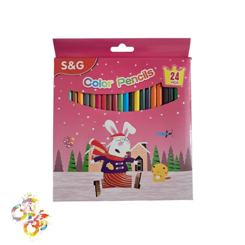 مداد رنگی ۲۴ رنگ